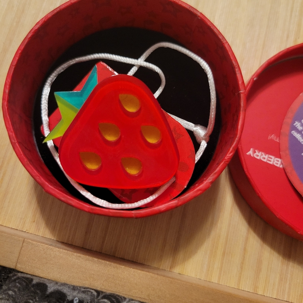 Erstwilder strawberry brooch